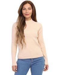 La Modeuse - Pull Pulls pour - Beige - Lyst