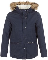 ONLY Parka Jas Lena - Blauw
