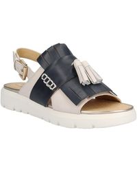 Geox D827WD-4385-- femmes Sandales en bleu