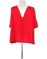 Ba&sh - Blouses T-shirt rouge - Lyst