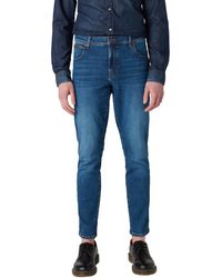 Wrangler Skinny Jeans W12st112e - Blauw