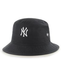 '47 - Casquette 47 CAP MLB NEW YORK YANKEES BUCKET BLACK - Lyst