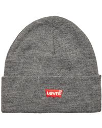Levi's - Bonnet RED BATWING EMBROIDERED SLOUCHY BEANIE - Lyst