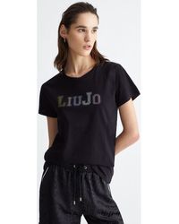 Liu Jo - T-shirt T-shirt avec logo - Lyst