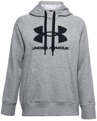 Under Armour - Sweat-shirt Rival Fleece Logo Hoodie - Lyst