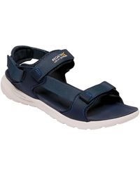 badslippers en teenslippers voor Leren sandalen Heren Schoenen voor voor Sandalen Regatta Synthetisch Westshore Iii Sandaal Voor in het Blauw voor heren 