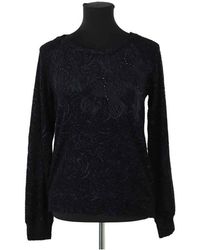 Vanessa Bruno - Sweatshirts Cardigan en laine noir - Lyst