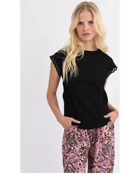 Molly Bracken - T-shirt - LADIES KNITTED TEE - Lyst