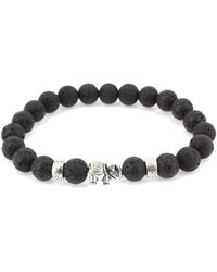 Clj Charles Le Jeune - Bracelets Bracelet Pierres éléphant - Lyst