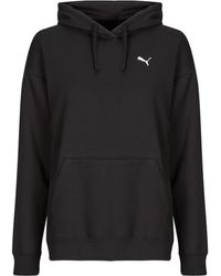 PUMA - Felpa Ess Relaxed Hoodie Fl - Lyst