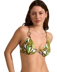 Selmark - Maillots de bain Haut maillot de bain triangle armaturé non préformé JADE - Lyst