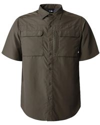 The North Face - Chemise NF0A4T19 M SS SEQUOIA-21L NEW TAUPE - Lyst