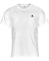 Converse - T-shirt GO-TO EMBROIDERED STAR CHEVRON TEE - Lyst