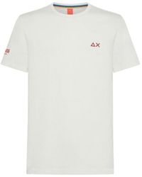 Sun 68 - T-shirt T-shirt avec logo de plage SS - Lyst