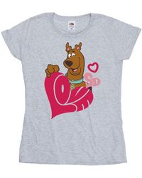Scooby Doo - T-shirt Love Heart - Lyst