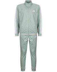 adidas - Trainingspak Sportswear Basic 3-Stripes Tricot Track Suit - Lyst