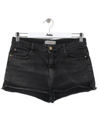 Ba&sh - Short Short en coton noir - Lyst