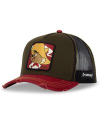 Capslab - Casquette Casquette trucker en serge de coton Looney Tunes Speedy - Lyst