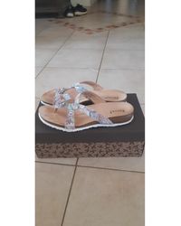 Think! - Sandales Plates Sandales Cuir Femme P - Lyst