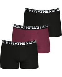 Athena Lot de 3 boxers Eco Pack Boxers - Noir