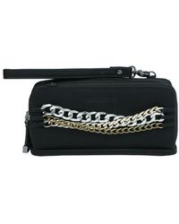 Lollipops - Portefeuille Portefeuille TONIC DOUBLE ZIP noir 20743 - Lyst