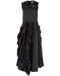 Moncler ROBE FEMME Robe - Noir