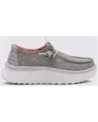 Hey Dude - Chaussures bateau WENDY PEAK CHAMBRAY - Lyst