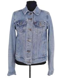 Levi's - Veste Veste Bleue - Lyst