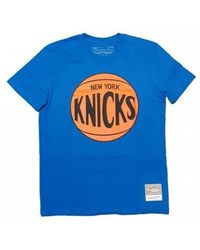 Mitchell & Ness - T-shirt New York Knicks Team Logo - Lyst
