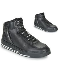 chaussure armani montante