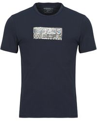 Guess - T-Shirt Korte Mouw Cn Box Tee - Lyst