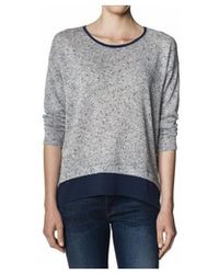 Salsa Jeans - Pull Pull Thailand bleu 112023 - Lyst