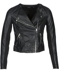 Vero Moda Leren Jas Vmria Fav - Zwart