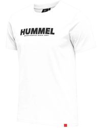 Hummel - T-shirt T-shirt hmlLEGACY blanc - Lyst