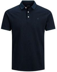 Jack & Jones - T-shirt 12143859 PAULOS POLO SS-DARK NAVY - Lyst
