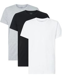 Calvin Klein - Lot de 3 t-shirts unis - Lyst