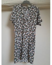 I Code - Robe Courte Robe À Fleurs - Lyst