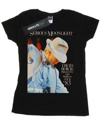 David Bowie - T-shirt Serious Moonlight - Lyst