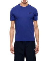 EA7 - T-Shirt Core Identity Regular - Lyst