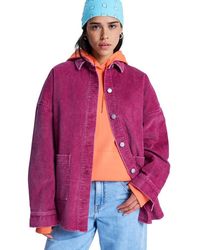Roxy - Blouson Kick Back Washed Cord - Lyst