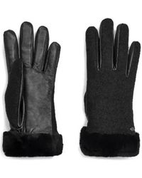 gant ugg noir femme