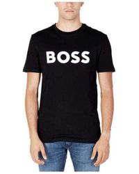 BOSS - T-shirt - Lyst