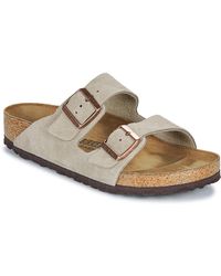Birkenstock - Pantoffeln Arizona Leve Taupe - Lyst