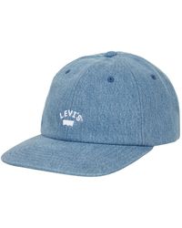 Levi's - Schirmmütze Light Wash 9 - Lyst