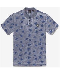 Le Temps Des Cerises - T-shirt Polo chevy à motif palmier - Lyst