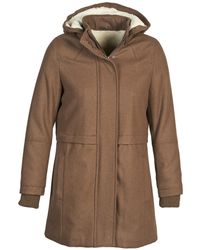 Naf Naf Mantel Abheige - Bruin