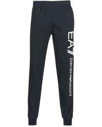 Homme Vêtements Articles de sport et dentraînement Pantalons de survêtement Jogging Side Brand Jogging Synthétique EA7 pour homme en coloris Gris 