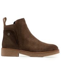 Porronet - Bottines BOTÍN DE SERRAJE 4700 MOKA - Lyst
