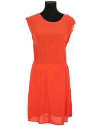 Des Petits Hauts - Robe courte Robe orange - Lyst