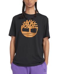 Timberland - T-shirt Kennebec River Tree Logo - Lyst
